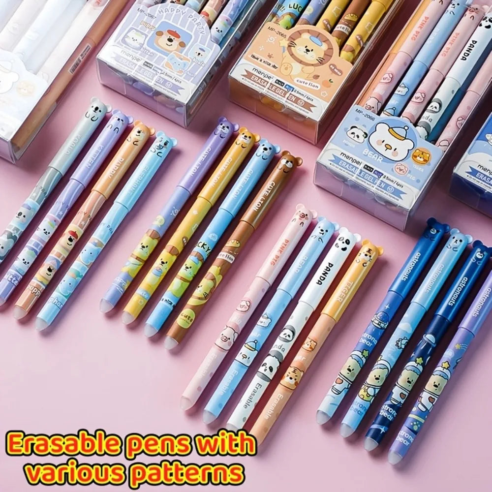 30Pcs Erasable Gel Pen Set 10 Pens 20 Refills 0.5mm Blue Ink with Eraser for School Office Writing Note Taking Gift