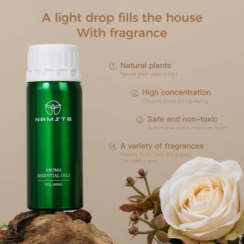 NAMSTE Electric Aromatic Hotel Essential Oil Sale Pure Plant Diffuser Essential Oils Oasis Fragrant Device Home Air Freshener