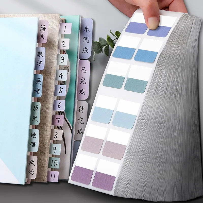 120Pcs Sticky Note Transparent Sticky Note Index Tabs Arrow Flags Sticky Note for Page Marker Planner Stickers Office School
