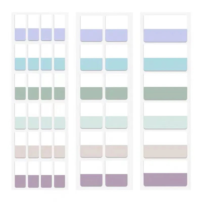 120Pcs Sticky Note Transparent Sticky Note Index Tabs Arrow Flags Sticky Note for Page Marker Planner Stickers Office School