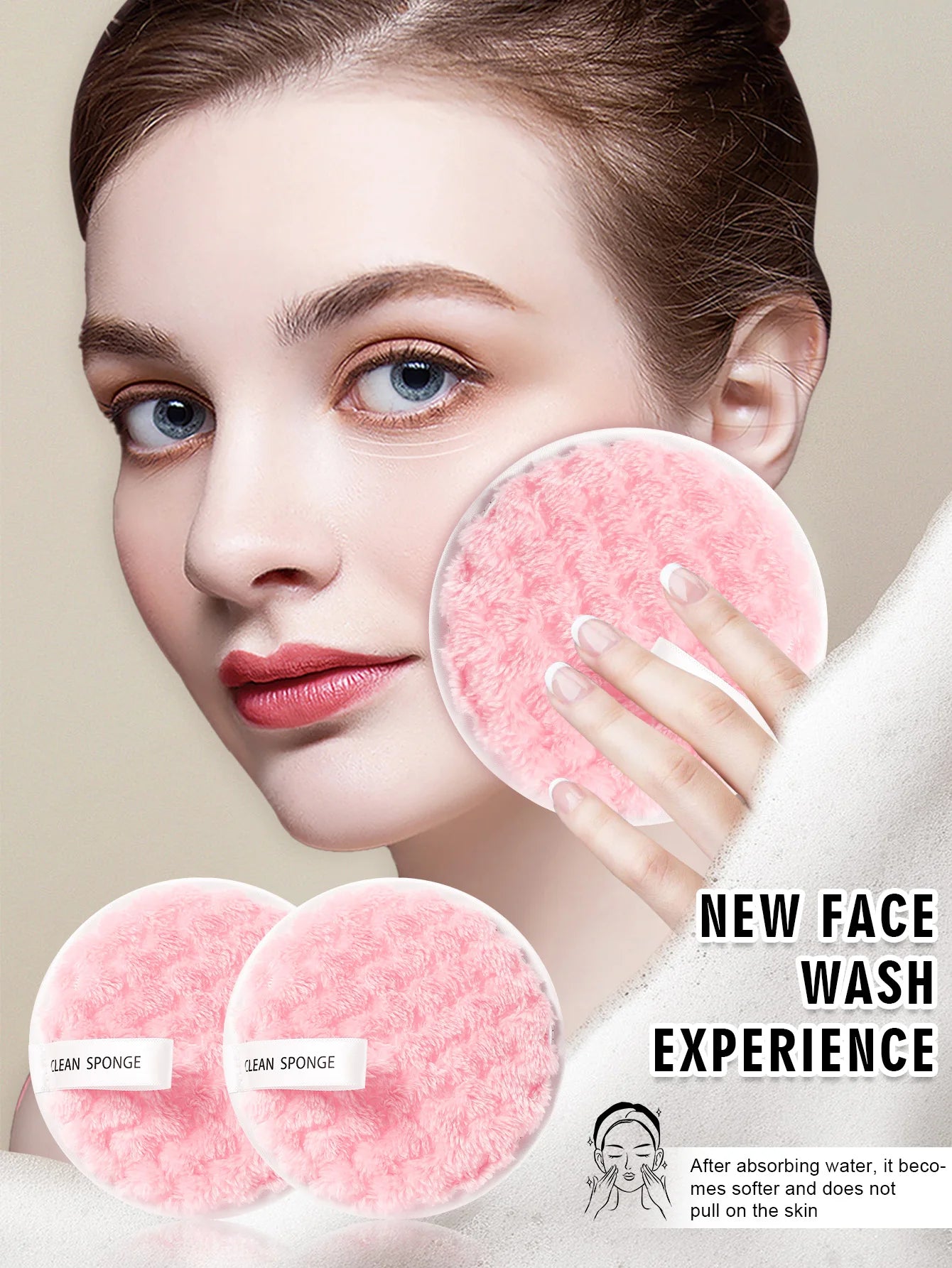 68PCS Makeup Tools：30PCS Makeup brush set+8PCS Makeup Tools+12PCS Makeup Sponges+18PCS Powder Puffs