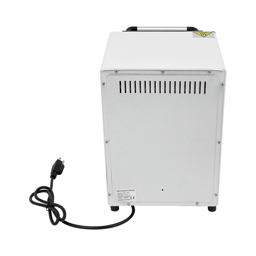 12L/10.9 Qt Sterilizer for Nail Tools, Nail Tool Cleaning Sterilizer Cabinet, Multi-Function High Temperature Sterilizer Cabinet