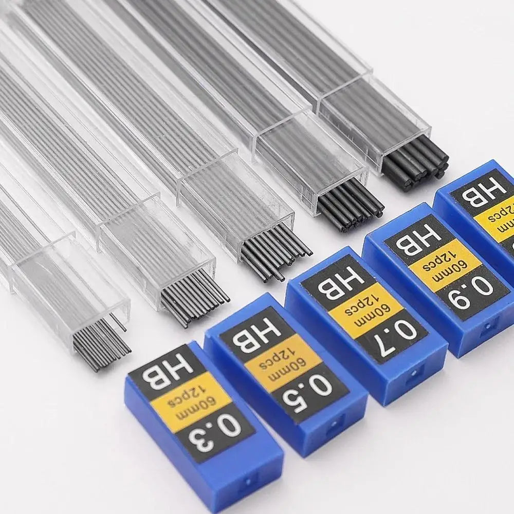 Full Metal Mechanical Pencil 0.3/0.5/0.7/0.9/1.3/2.0mm Replaceable Refills Office & School Art Supplies Drawing Writing Sketchin