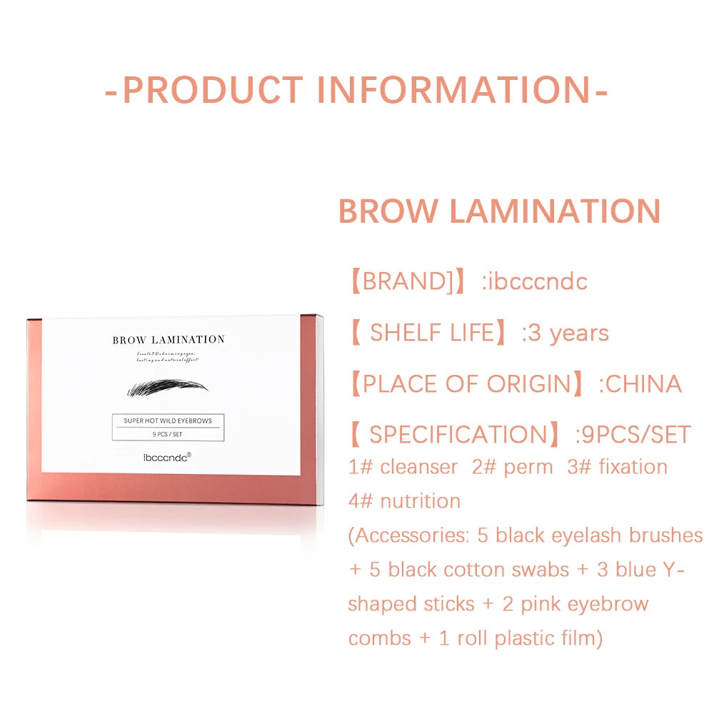 Pro Lash Lift Kit Eyebrow Lamination Kit Keratin DIY Instant Fuller Eyelash & Brow Lifting Kit Eyebrow Perm Lotion for Home Use