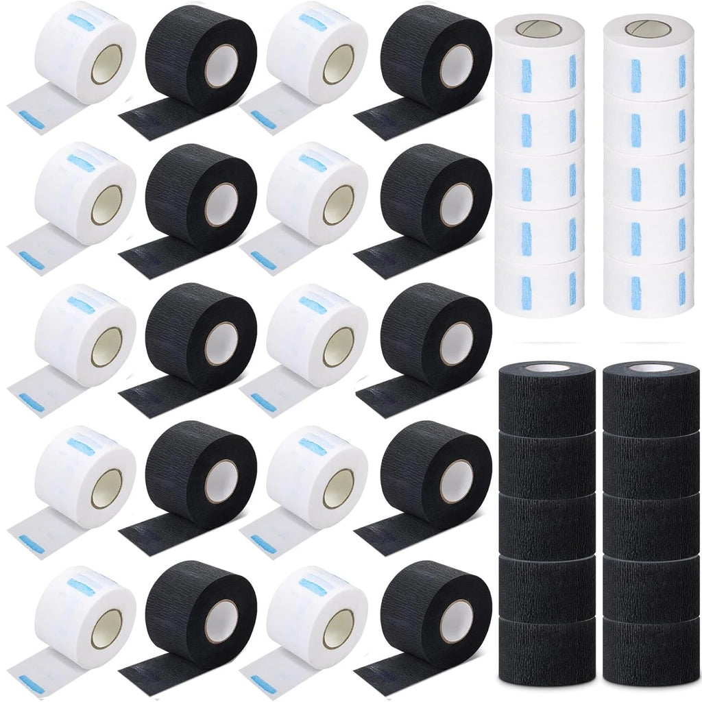 Wholesale:Disposable Barber Paper Haircutting Neck Strips Hairdressing Stretchy Neck Band Neck Paper Tissue for Barber Hair Cut