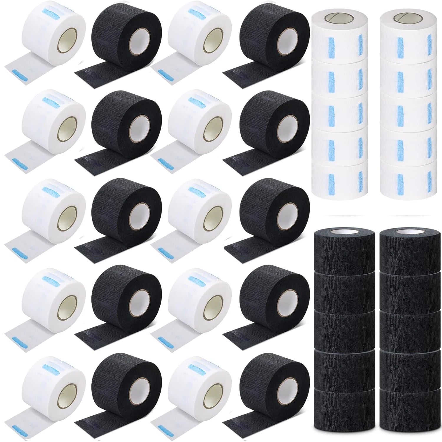 Wholesale:Disposable Barber Paper Haircutting Neck Strips Hairdressing Stretchy Neck Band Neck Paper Tissue for Barber Hair Cut