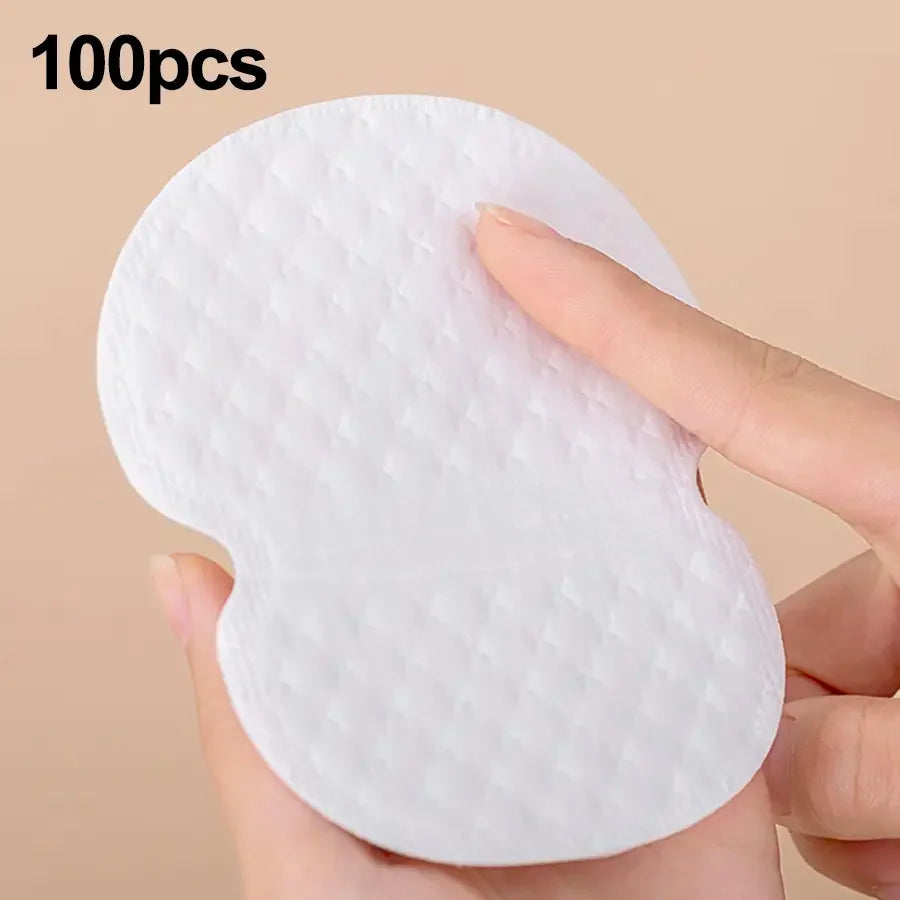 20/30/50/70/100PCS Underarm Sweat Pads, Washable Deodorant Shields, Sweat Absorbing Guards, Long-Lasting Fresh, Unisex Travel