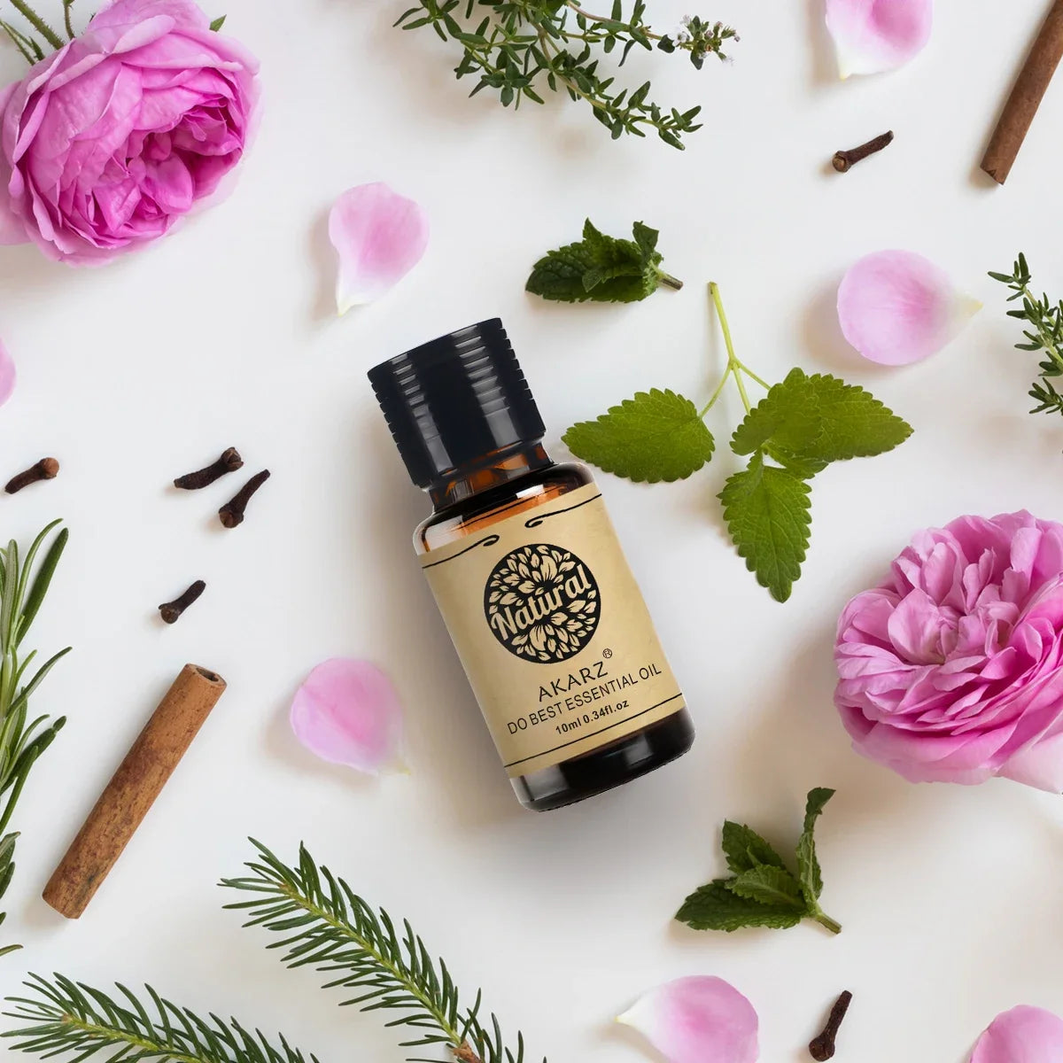 AKARZ Clary Sage Essential Oil Natural Skin Effect Nursing Hair Oil Control Balance Clary Sage Oil
