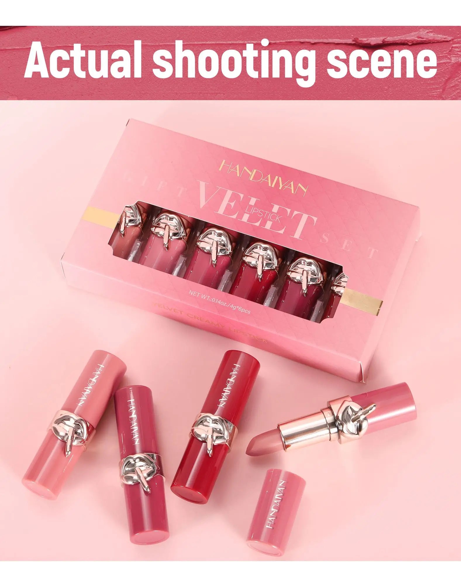 Velvet Lipstick Set Waterproof High Pigment Matte Moisturizing Non Fade Long Lasting Nude Red Lip Gloss Sexy Beauty Cosmetic