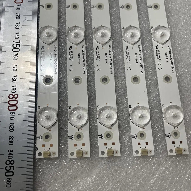 LED Backlight Strips 12LED For 43PUS6551 43PUS6401 LB43014 V0_00 43PUS6501 43PUS6101 43PUS6201 TPT430U3 43PUH6101
