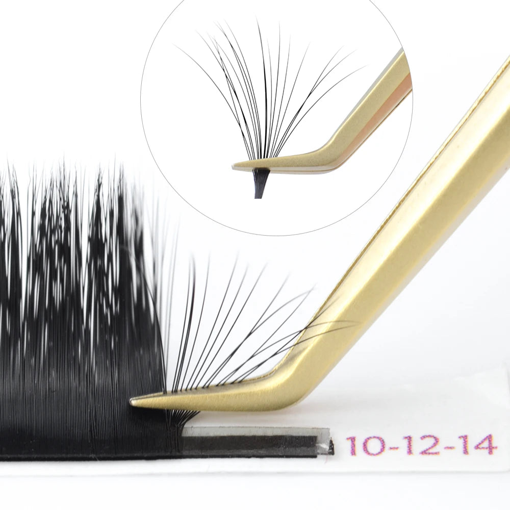 NAGARAKU Autofan False Eyelashes Easy Fanning Lashes Autofloracion Fan Russian Volume Bloom Autofan Extension Make Up Tools