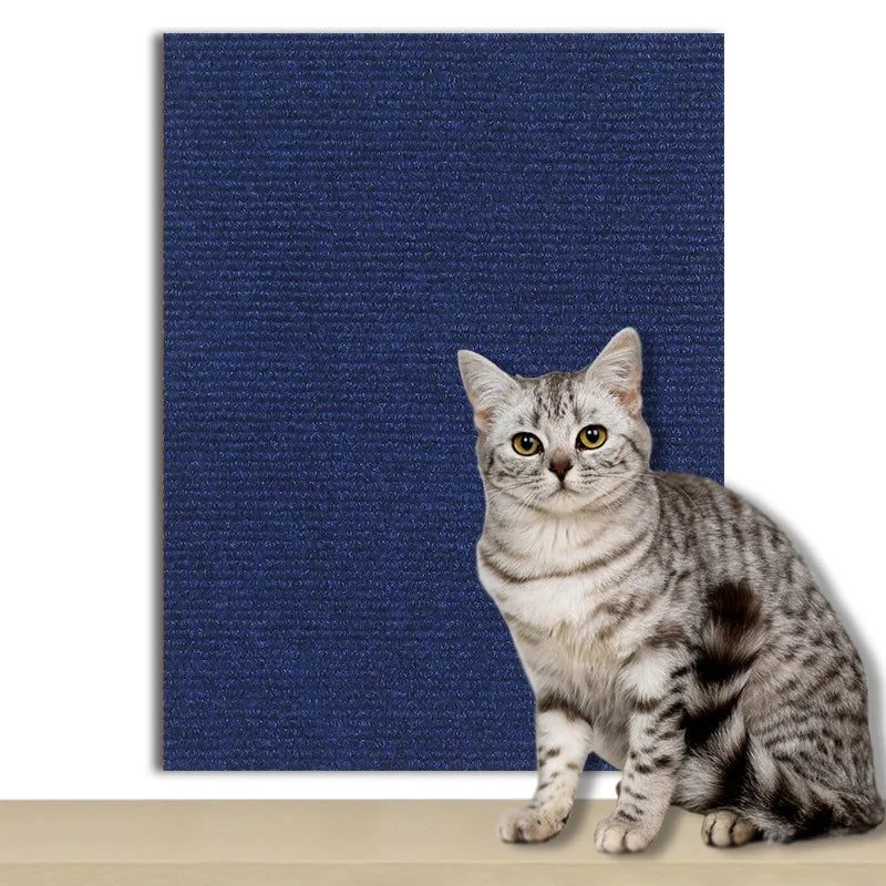 Trimmable Cat Scratch Carpet Self-Adhesive Cat Scratching Board Anti Cat Scratcher Furniture Corner Indoor Sofa Wall Protector