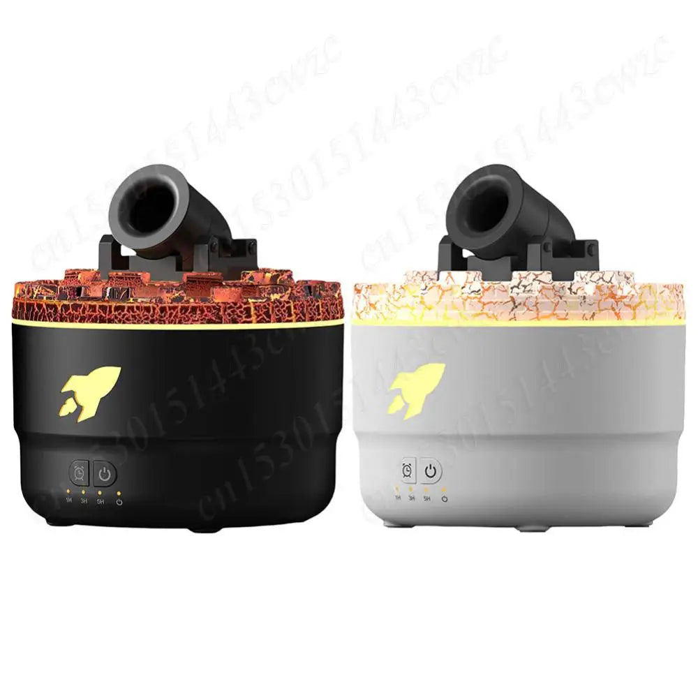 Volcanic Crack Light Cannons Humidifier Aroma Diffuser Cannon Essential Oil Diffuser Cannon Blast Turret Aromatherapy Humidifier