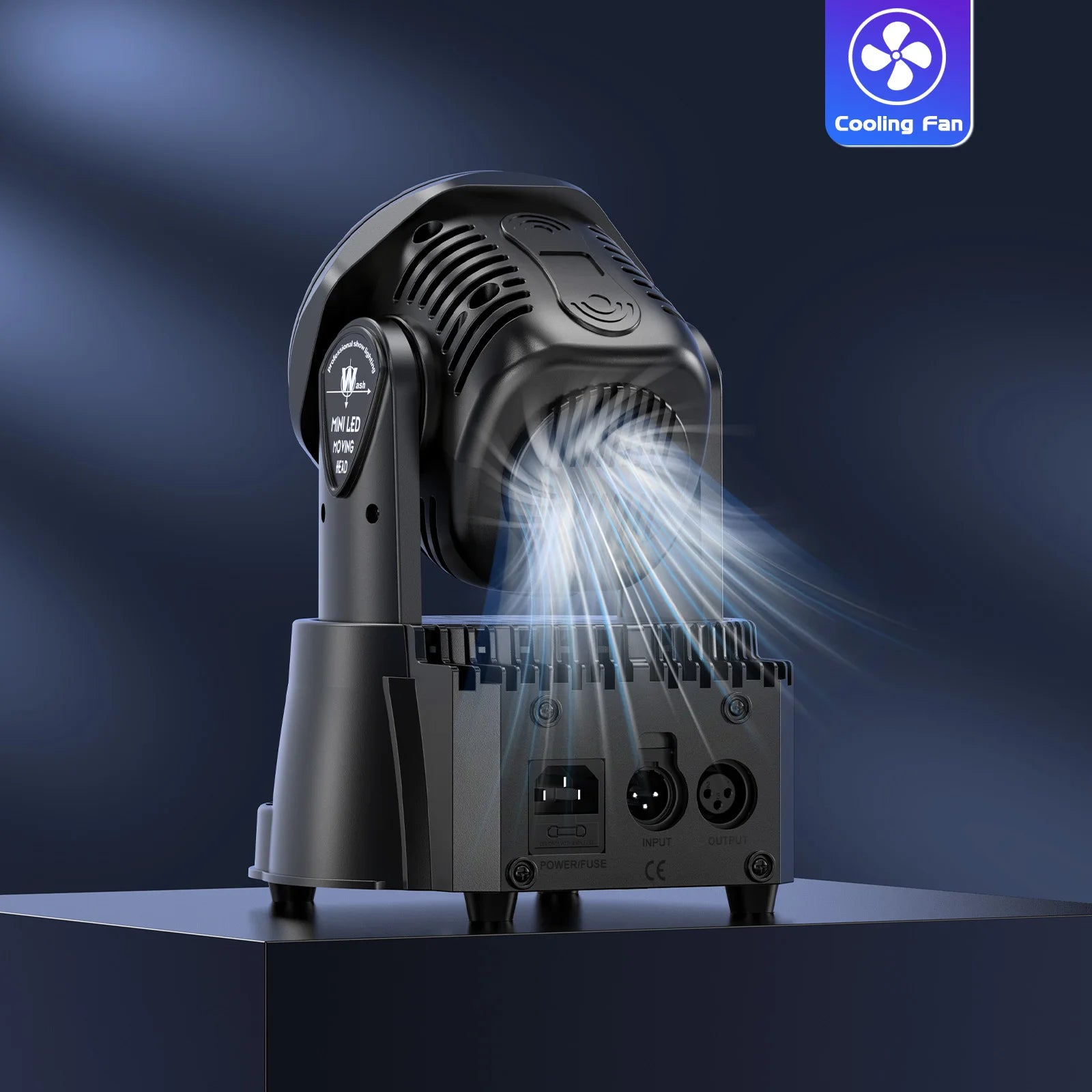 Yiflamefly 2Pcs/Set 105W Beam Moving Head Lights 7x15W RGBW LED Stage Lights DMX512 Spot Lights For DJ Disco KTV Wedding Party