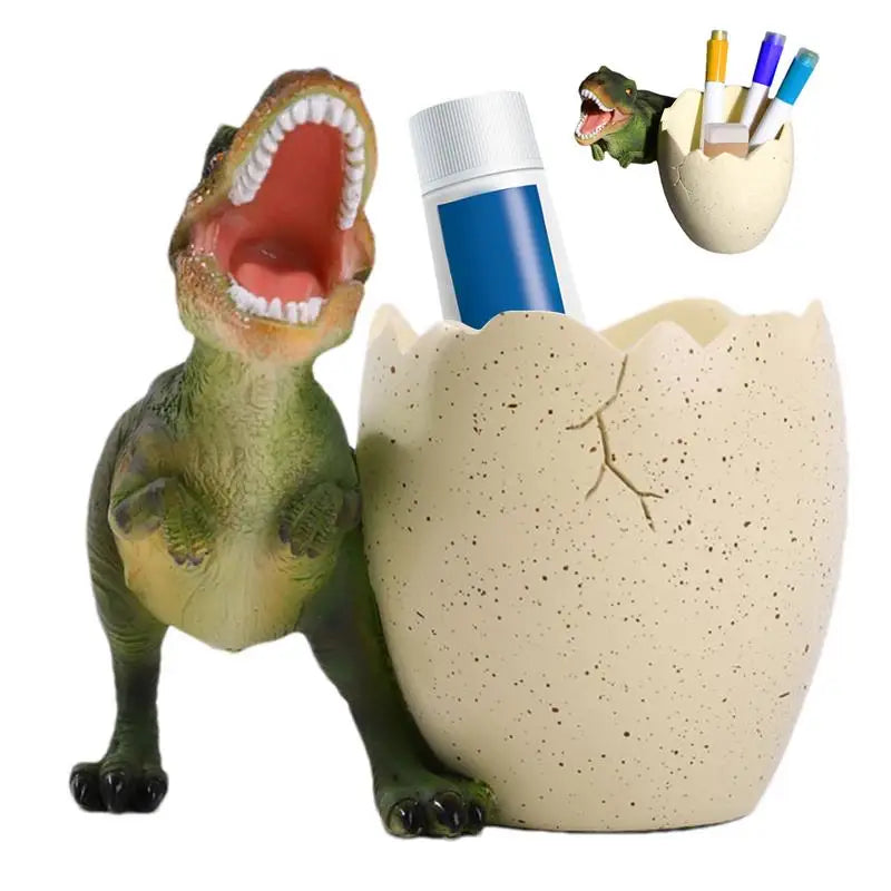 Dinosaur Egg Pencil Holder Cute Fashion Desk Organizers Desktop Accessories Storage Organizer Large Capacity Pen Holder For Home