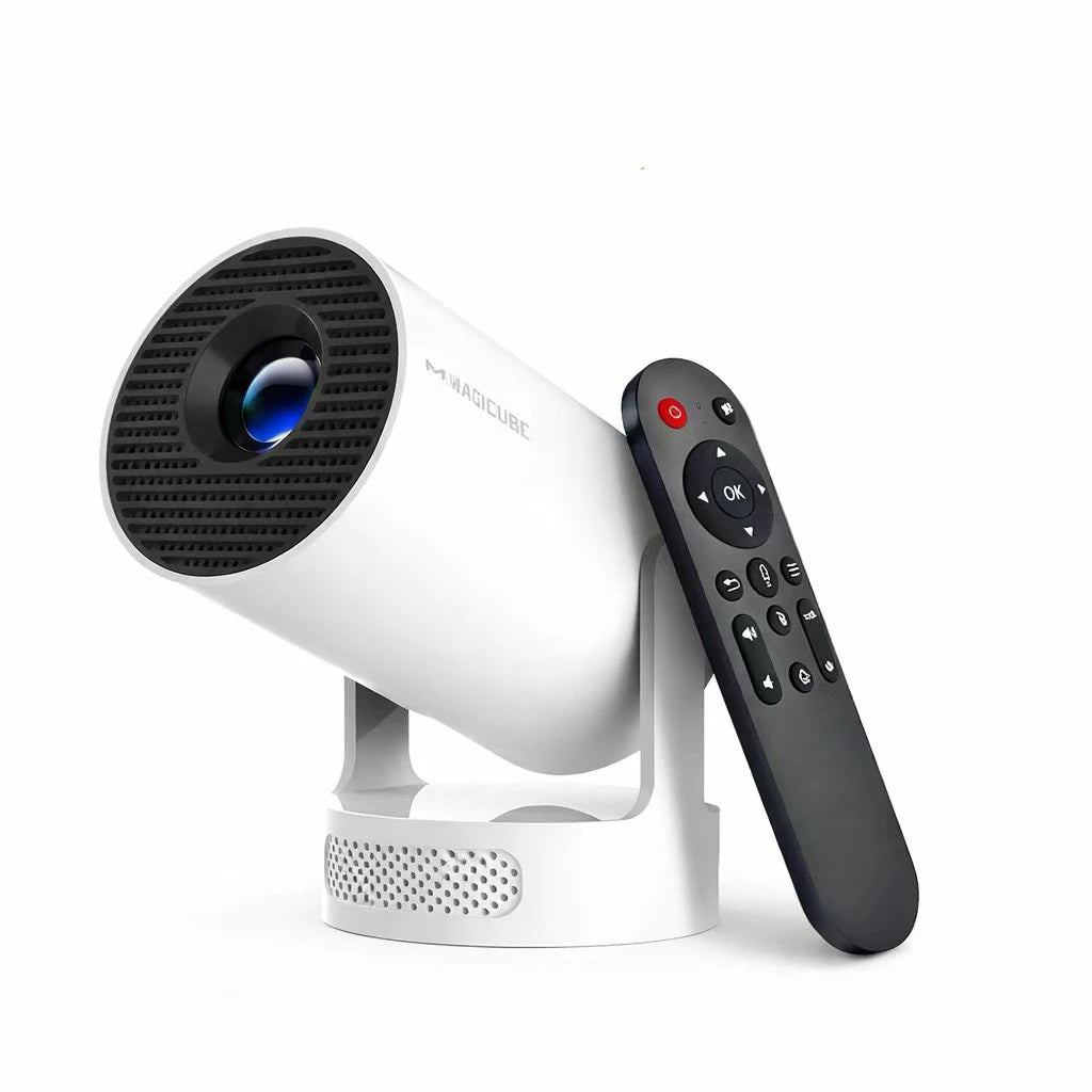 Magcubic HY300Pro+ Voice Control Projector 8K Android 14 Beam 8000 Lumens Wifi6 BT5.4 Cinema Outdoor portable add Airmouse