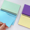 1 pcTearable Page Spiral Notebook – Practical Lined Journal Office & Home Stationery