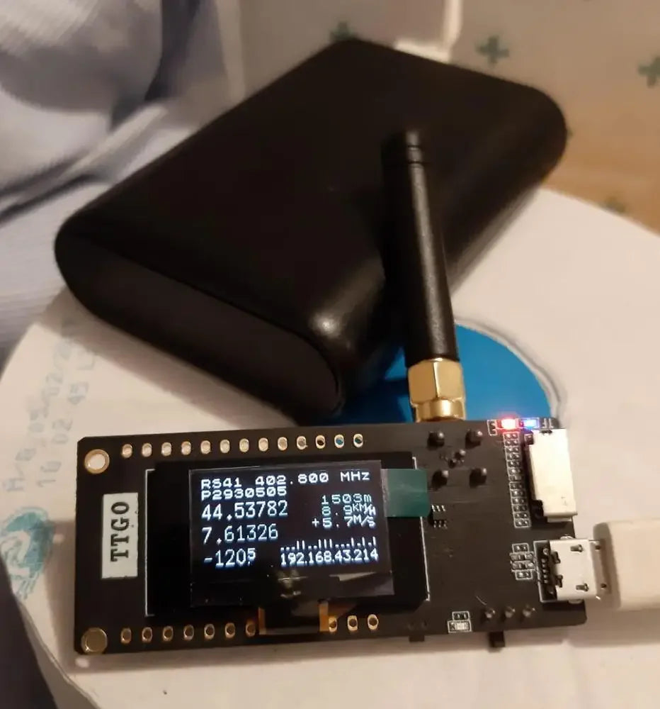 LILYGO® TTGO LoRa32 V2.1_1.6 Version 433/868/915Mhz ESP32 LoRa OLED 0.96 Inch SD Card Bluetooth WIFI Wireless Module ESP-32 SMA