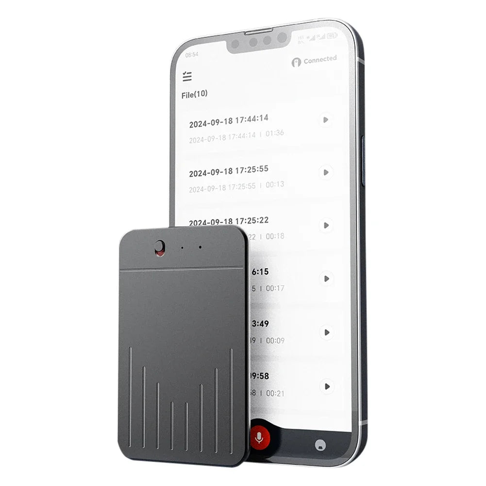AI Voice Recorder APP Control Audio Recorder Transcribe & Summarization with ChatGPT AI Notetaking Device Voice To Text Recorder