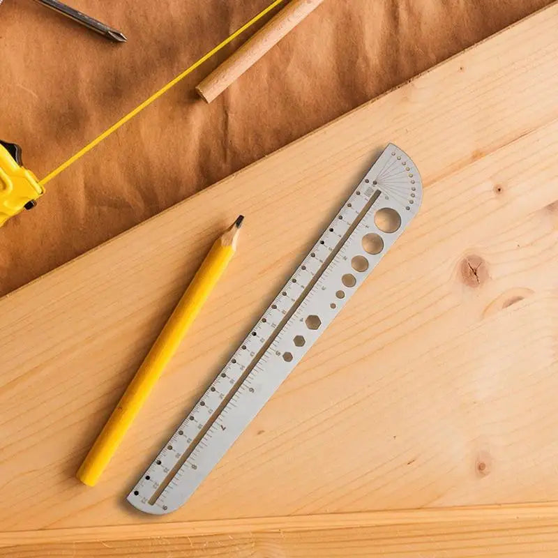 Architect Scale Ruler Stainless Steel Scale Ruler Metal Ruler Scale Ruler Multifunctional Drafting Tools & Kits For Architects
