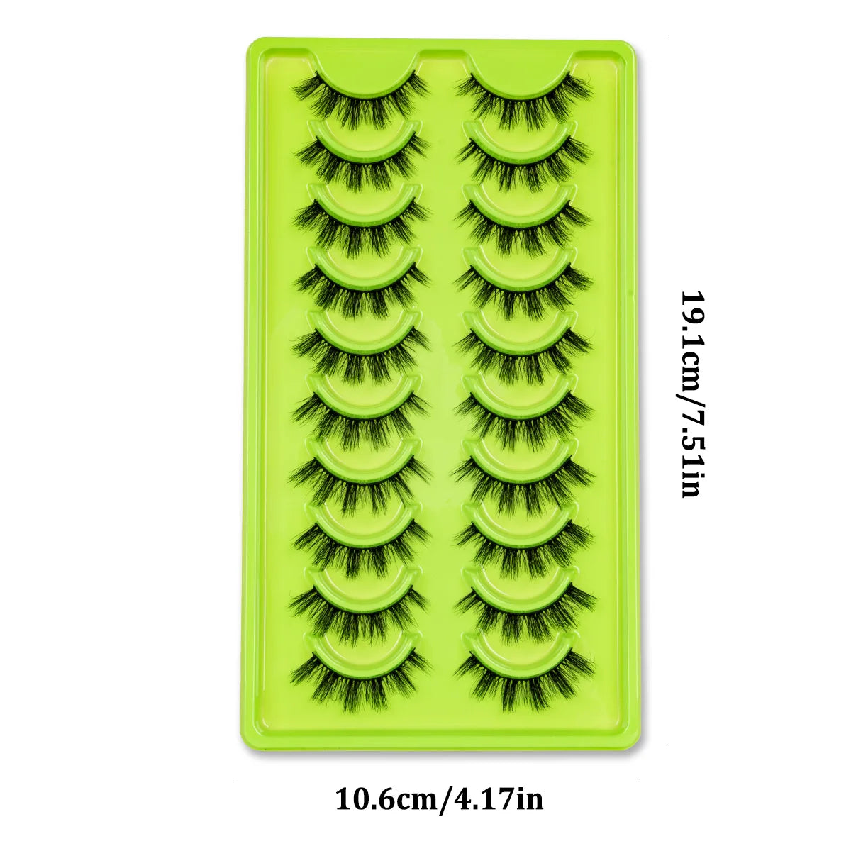 3D Mink Lashes Soft Wispy Natural long False Eyelashes Curly Volume Lashes Eyelash Extension