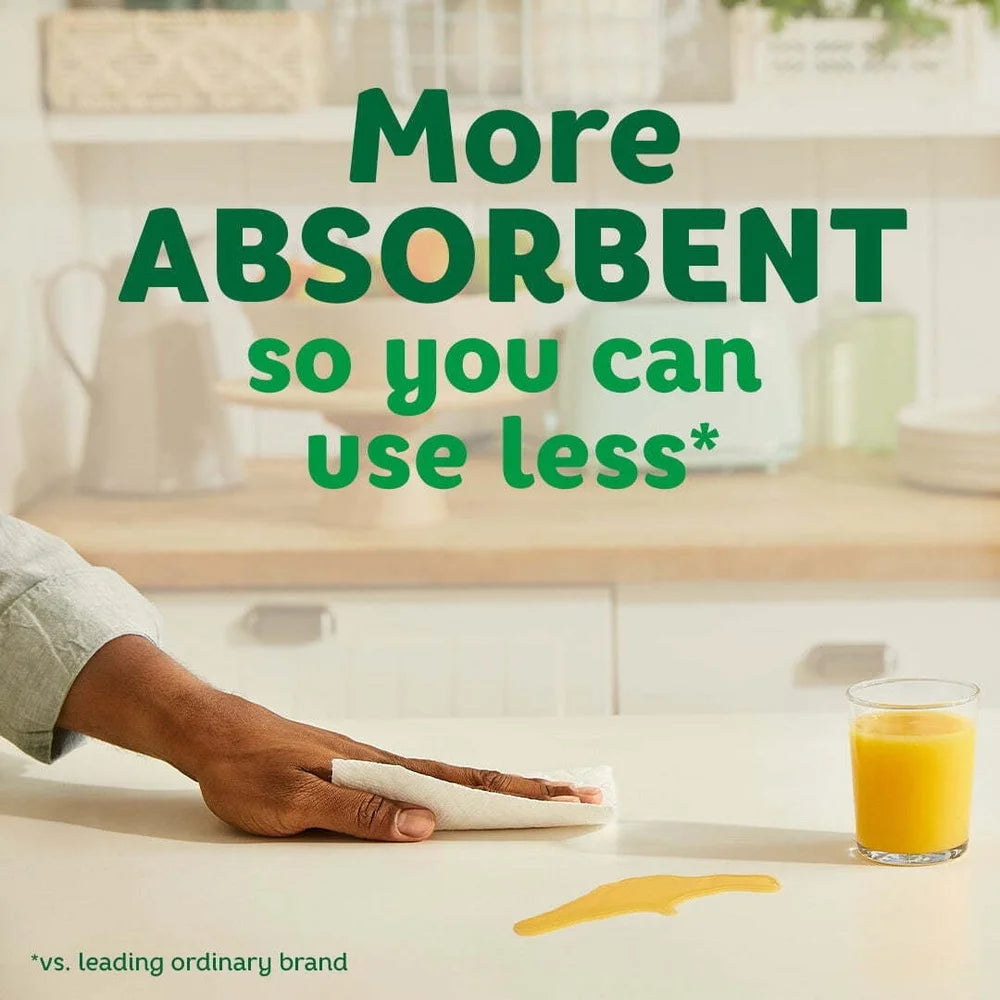 Select-A-Size Paper Towels 6 Triple Rolls Super Absorbent Perforated Paper Towels Quick Mess Cleanup Versatile Half Sheets Ideal