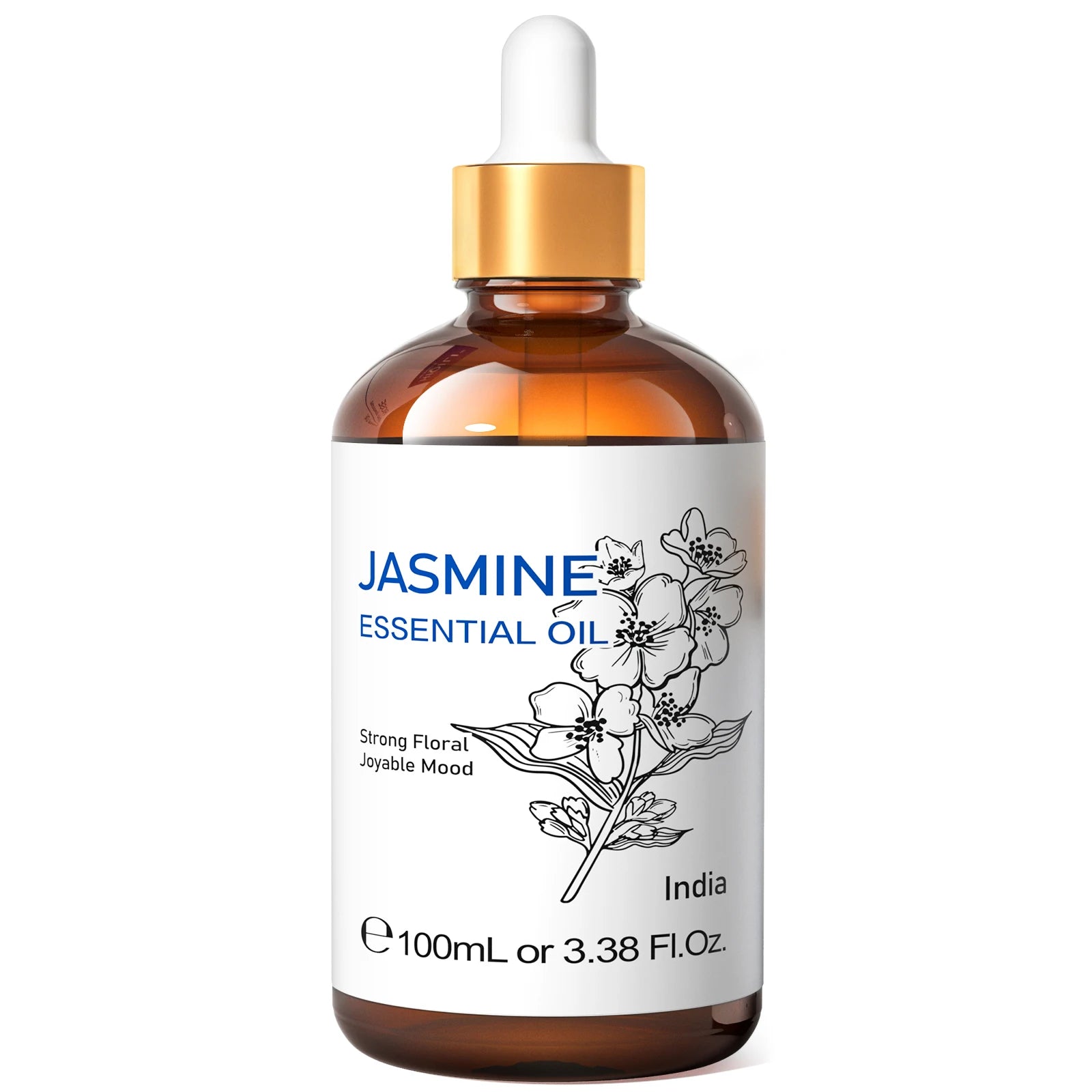 HIQILI Rosemary Jasmine Lavender Mint Essential Oils for Hair Care, increasing luster, Massage, Skin Care, Diffuser, Humidifier