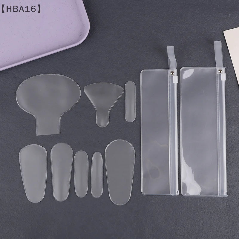 〔HBA16〕Makeup brush protective dust cover Portable brush head cover plastic bristle protection cover Makeup brush storage bag