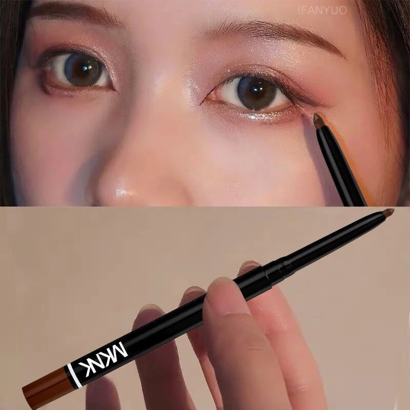 3pcs Waterproof Black Eyeliner Pencils Long Lasting Easy To Wear Eye Liner Gel Matte Quick Drying Eyeliner Pen Makeup Cosmetic