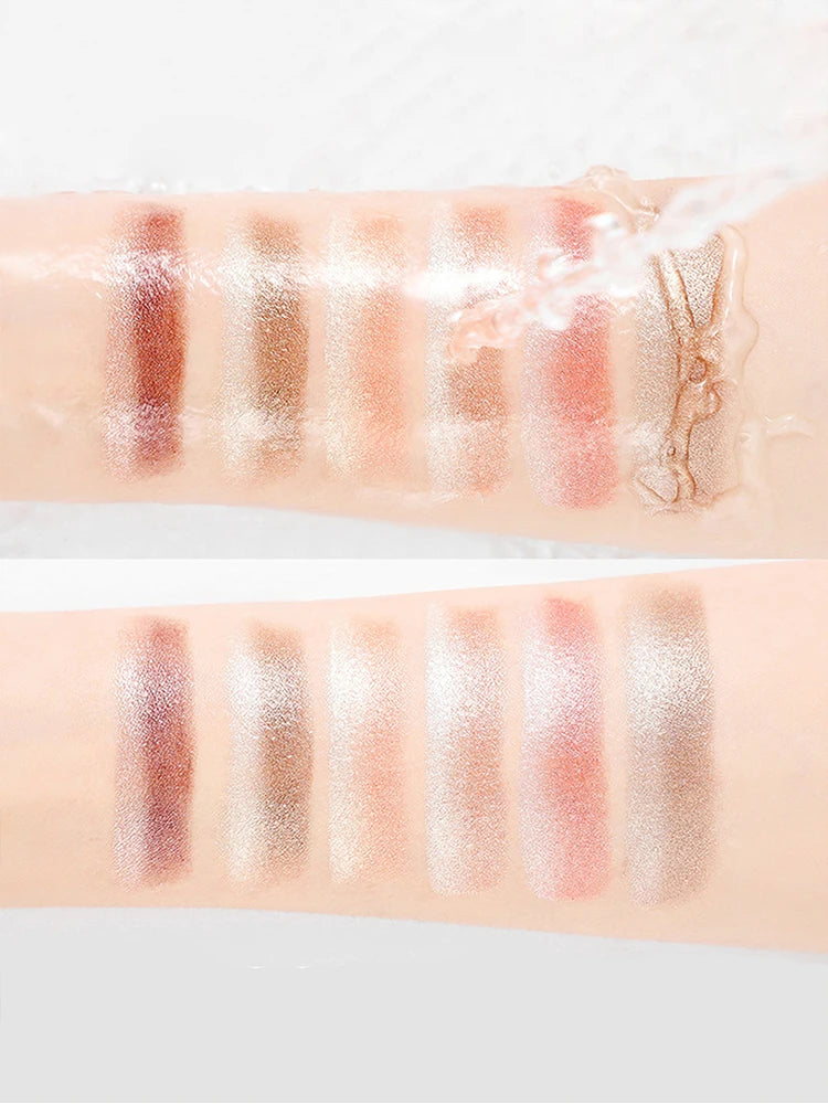 Gradient two-color eye shadow pen waterproof, sweat proof, not easy to smudge, pearlescent, fine shiny, lazy eye shadow s