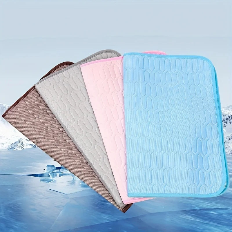 2025 UPGRADED ICE-COOl MODEL Summer Pet Cooling Mat Pad And Sleeping Pad Bed for  Small, Medium, and Large Cats & Dogs