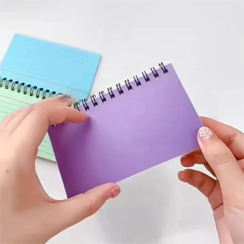 1 pcTearable Page Spiral Notebook – Practical Lined Journal Office & Home Stationery