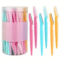 5/10/30 Pieces Set Of Eyebrow Trimmer, Eyebrow Trimmer, Long Handle Trimmer, Eyebrow Trimmer, Beauty Tool, Used For Shaping And Trimming Eyebrows, Exfoliating And Exfoliating Tools, Razors, Precision Exfoliating Tool Eyebrow