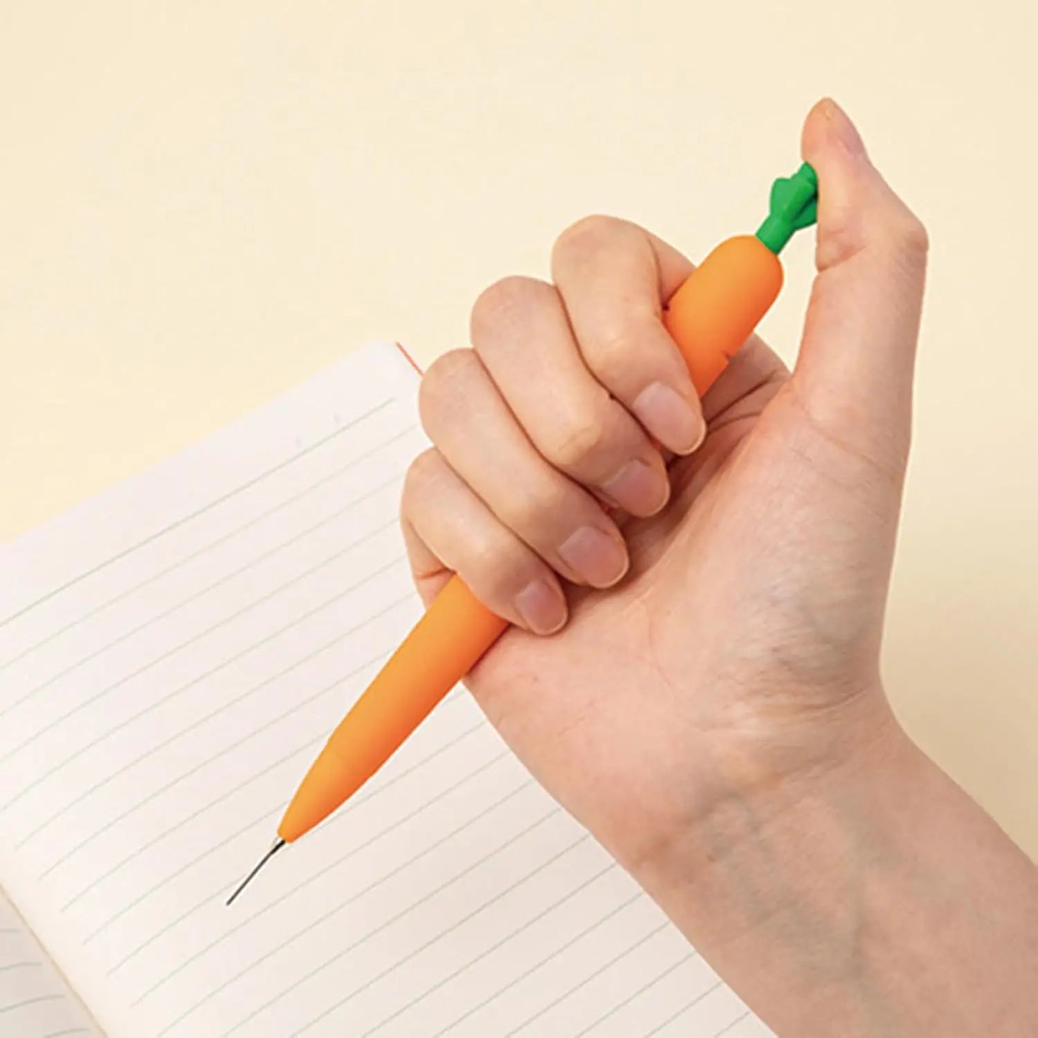 Wholesale 4 Pcs Easter mechanical pencil cute carrot shape student classroom learning stationery school supplies