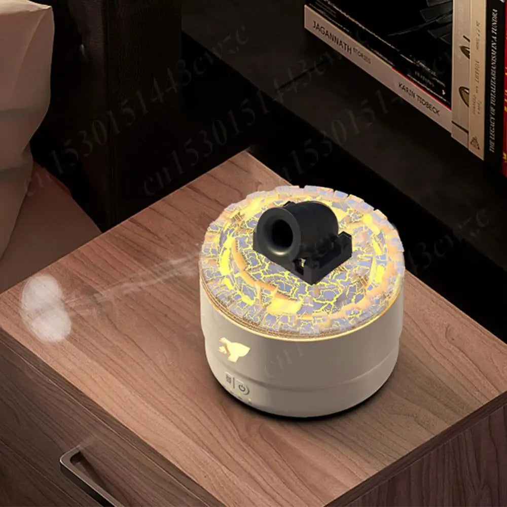 Volcanic Crack Light Cannons Humidifier Aroma Diffuser Cannon Essential Oil Diffuser Cannon Blast Turret Aromatherapy Humidifier