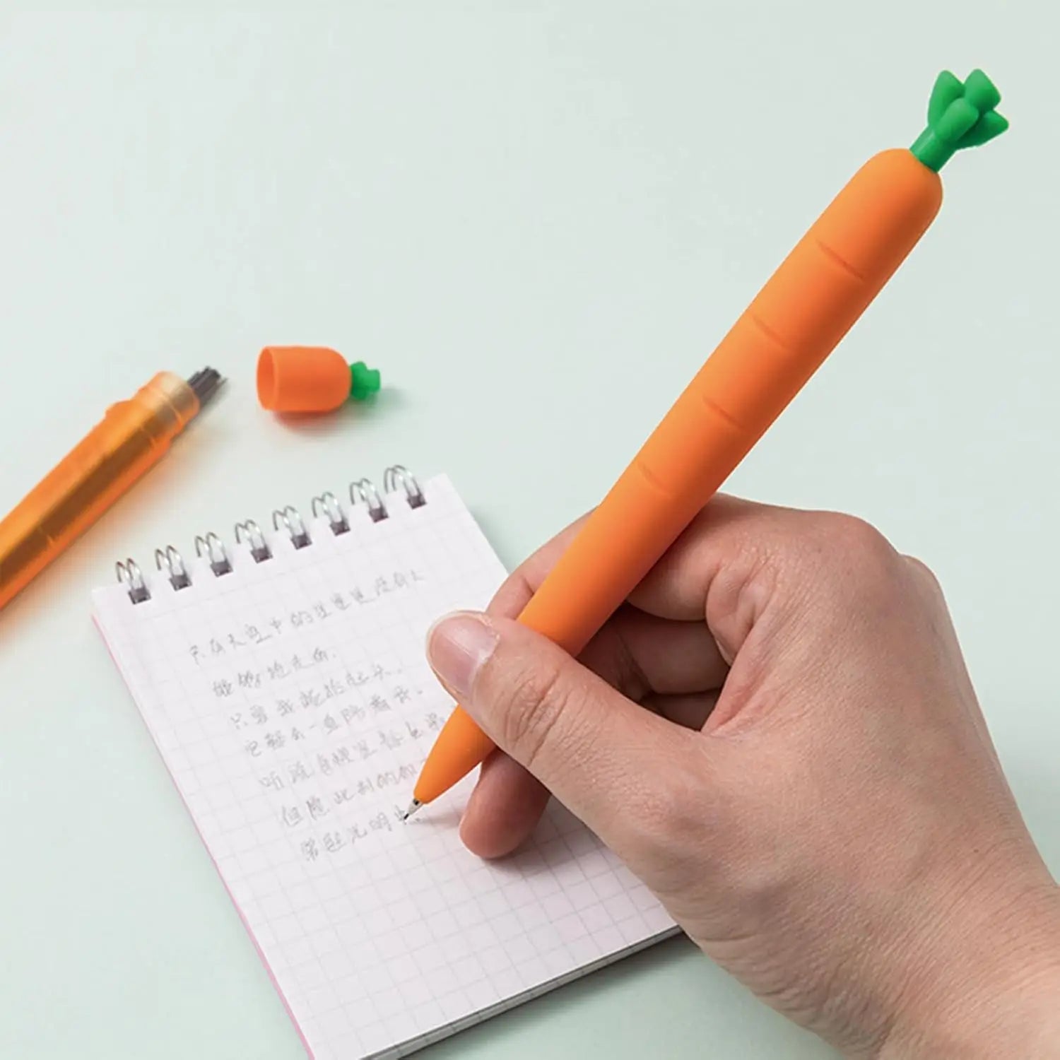 Wholesale 4 Pcs Easter mechanical pencil cute carrot shape student classroom learning stationery school supplies