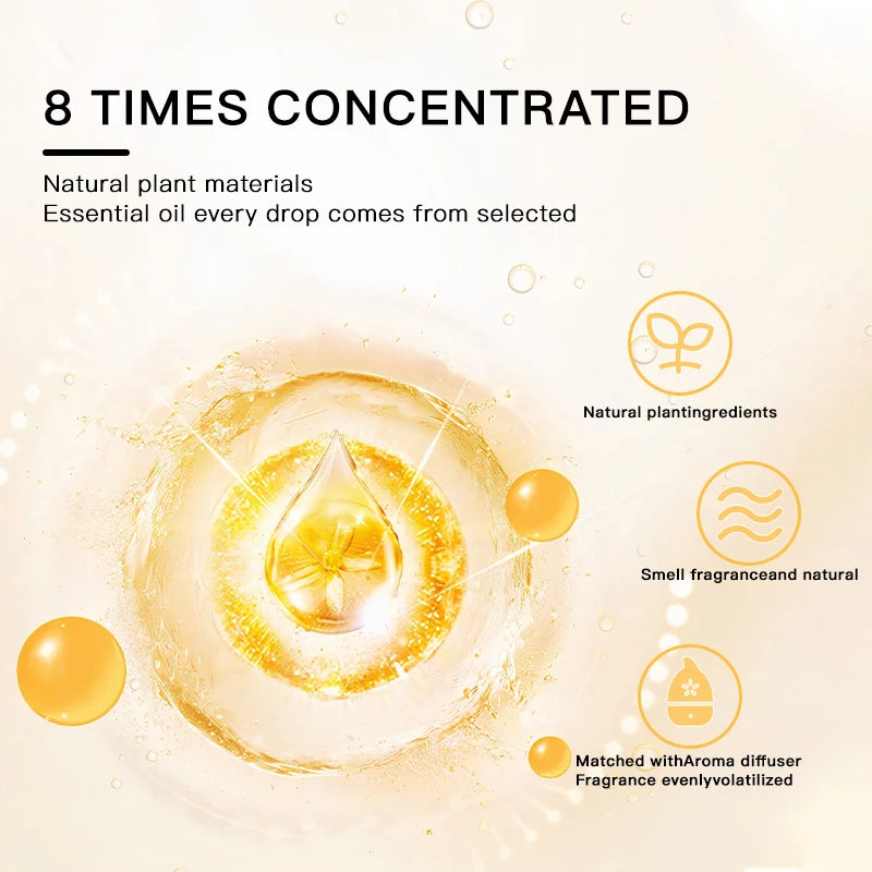 NAMSTE 100ML Perfume Hotel Essential Oil Home Air Freshener Pure Plant Essential Oil Hotel Room Fragrance Diffuser Air Purifier