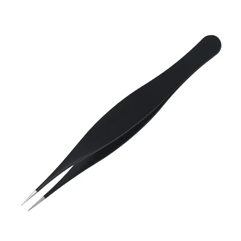 New Super Pointed Acne Clip Acne Needle Grafting Eyelash Clip Blackhead Clip Fake Eyelash Tweezers Feauty Tool  Lash Tweezers
