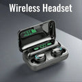 Mini Wireless Earbuds With LED Display, Sports Earphones With Microphone Compatible With All Devices, Gaming Headset With High-Fidelity Sound Quality, 400mAh Battery