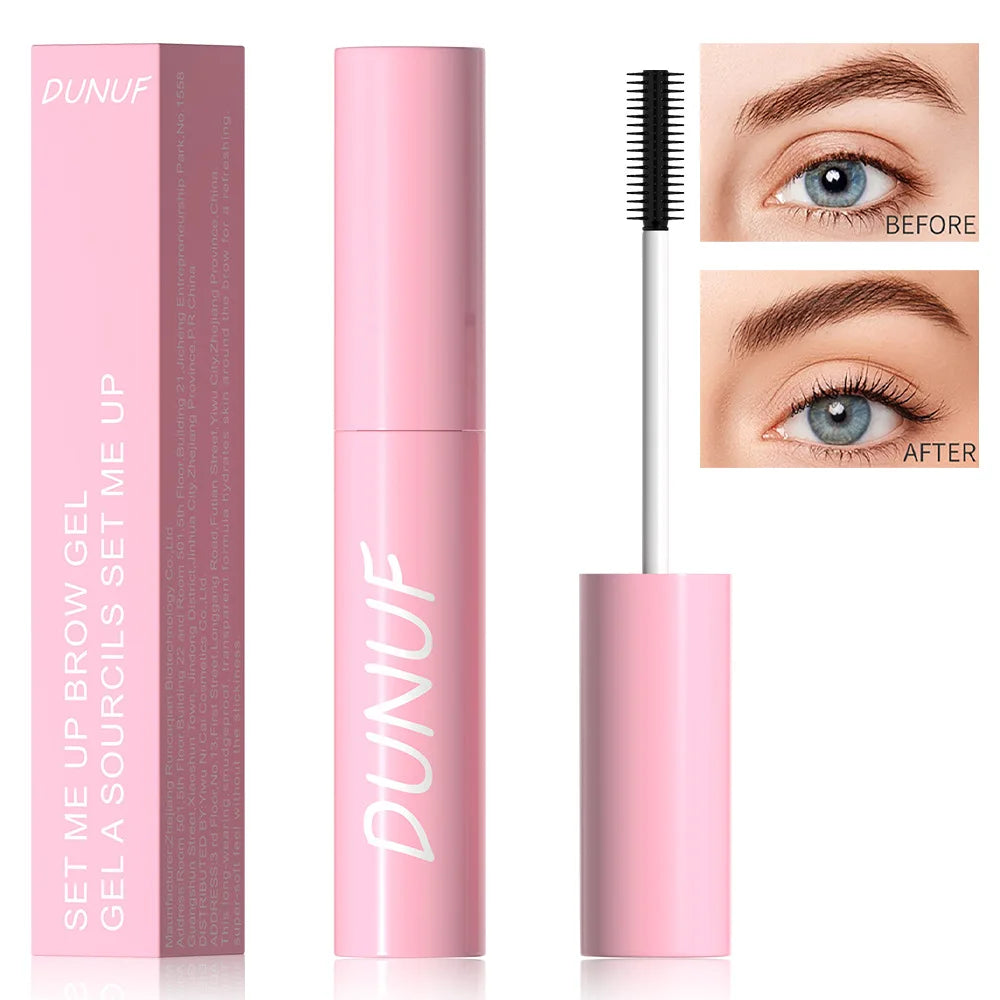 Waterproof Liquid Eyebrow Setting Gel Transparent Brows Styling Tint Lasting Fast Drying 3D Wild Eyebrow Fixing Soap Makeup 1pcs