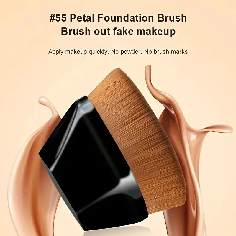 High Density Fiber Foundation Makeup Brush For Liquid BB Cream Women Household Salon Beauty Supply