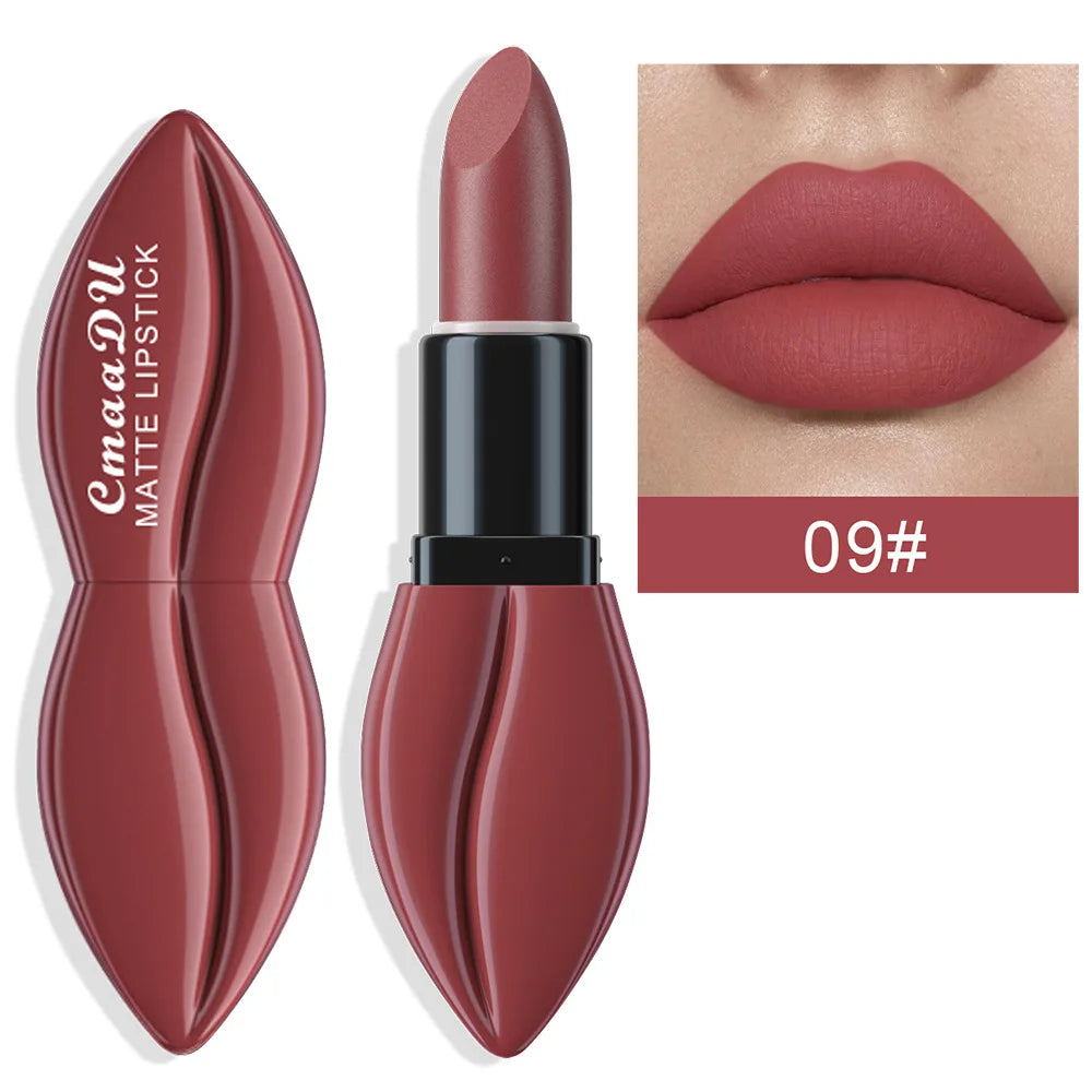 matte lipstick full and rich colors natural moisture comfortable fine and smooth texture long-lasting and easy to apply