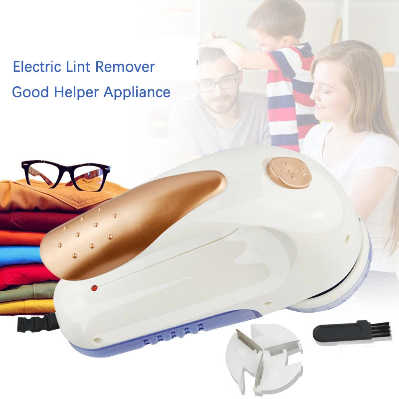 Lint Remover EU/US Electric Clothes Fuzz Pills Shaver Lint Pellet Sweaters Curtains Carpets Clothing Lint Pellet Cut Machine