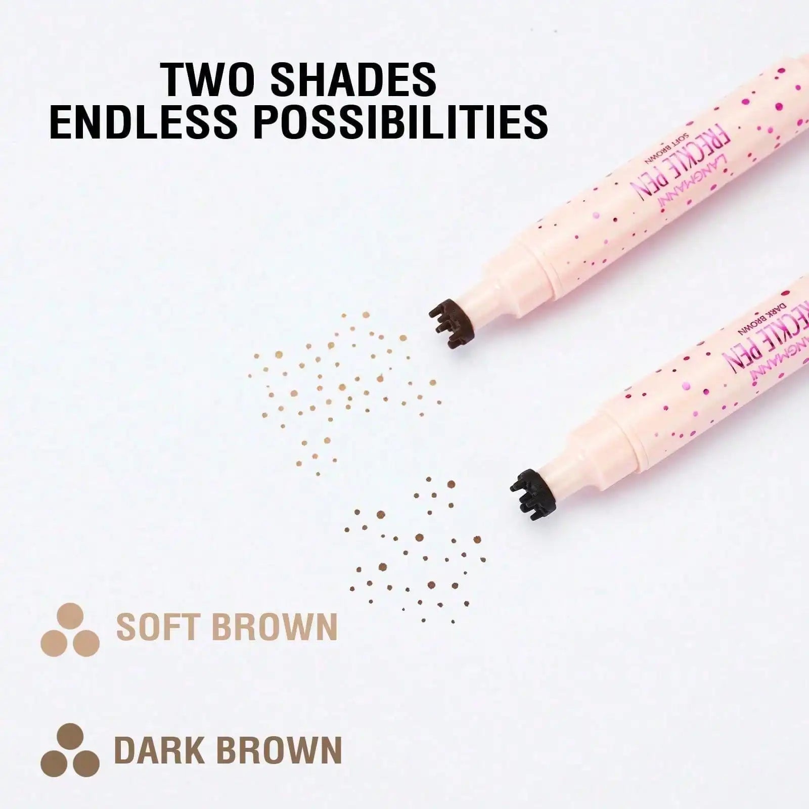 1PC Natural Fake Freckles Pen Waterproof Face Brown Eyeliner Dot Spot Pen Makeup Waterproof Dot Spot Pen Pretend Makeup Tool