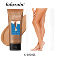 3colors Leg Makeup Moisturizing Liquid Body Foundation Fake Tan Cream Tanning Body Waterproof Long-lasting Lotion Even Skin Tone