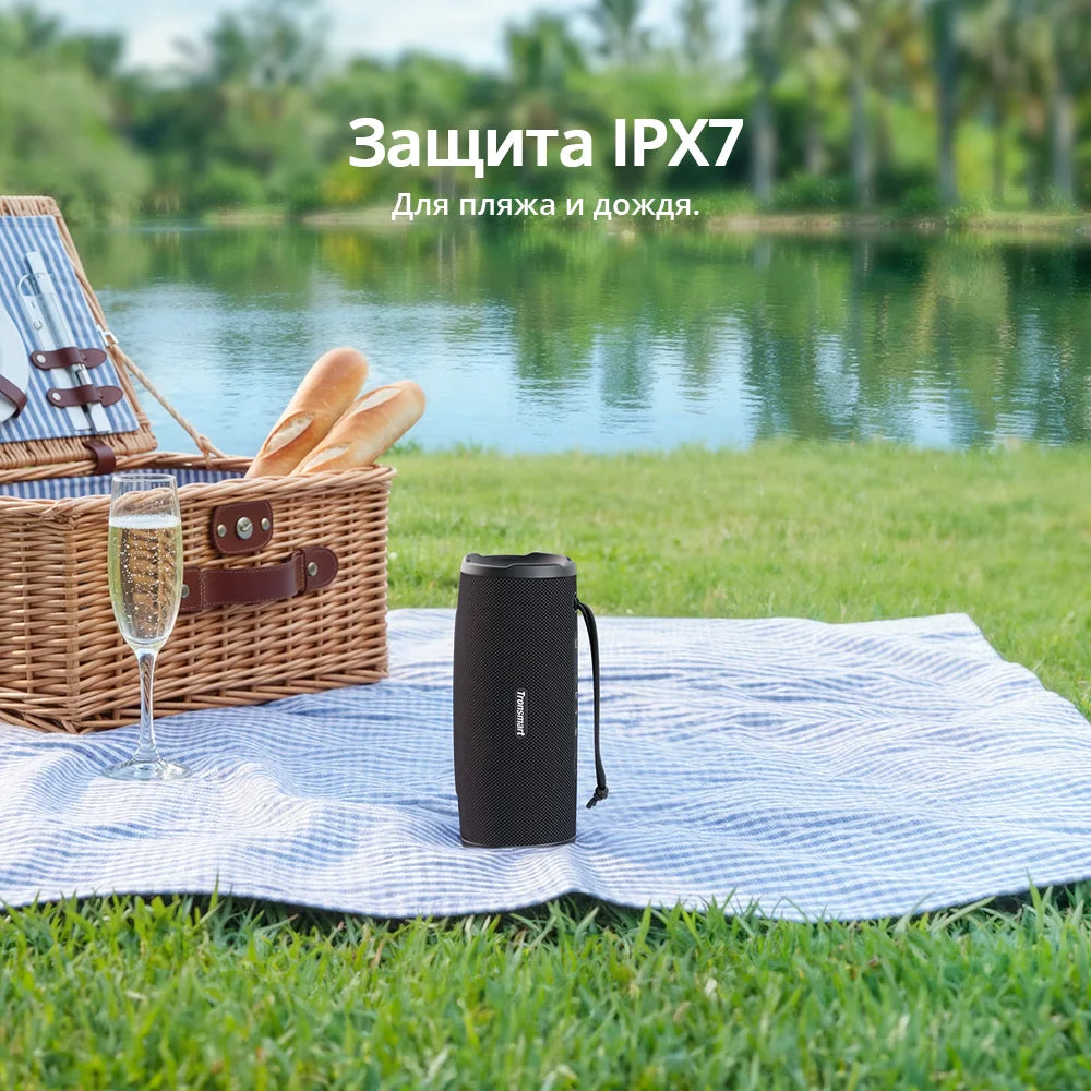 Tronsmart Mirtune C3 Plus 50W Bluetooth Speaker Upgrared Version with BT6, Auracast™ Sync, IPX7 Waterproof, 2026 Camping Gear