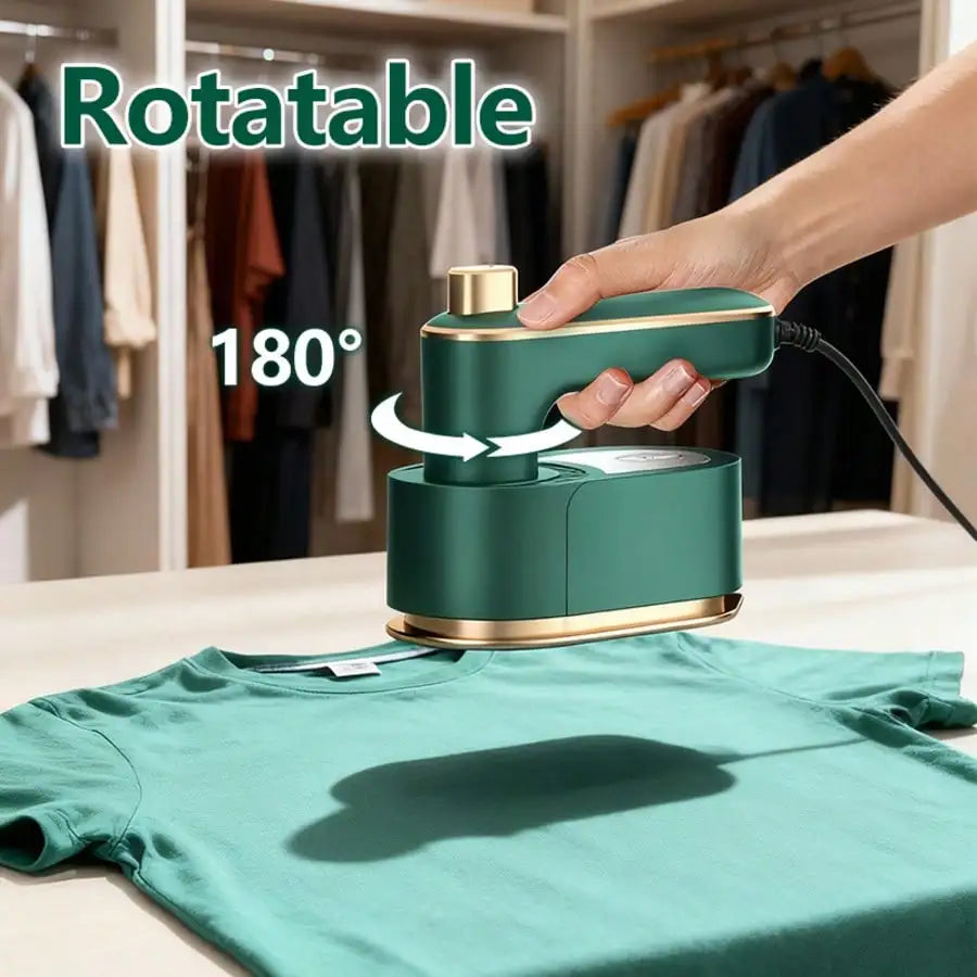 Handheld Portable Rotary Garment Ironing Machine, Home Dormitory Mini Ironing Tool, Lightweight Mini Home Travel Ironing Machine, Small And Convenient, A Must-Have Gift For The Back-To-School Season.Cozy Christmas Gifts That
