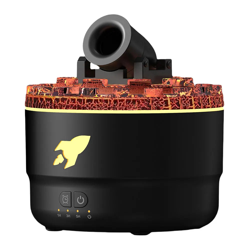 Volcanic Crack Light Cannons Humidifier Aroma Diffuser Cannon Essential Oil Diffuser Cannon Blast Turret Aromatherapy Humidifier