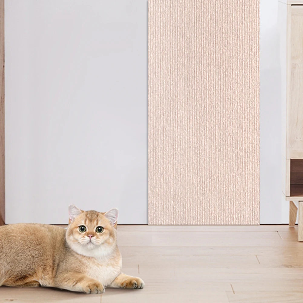 Cat Scratching Mat Self-Adhesive Trimmable Carpet Cat Scratching Post Carpet For Sofa Funitures Protective Mat Pet Accessories