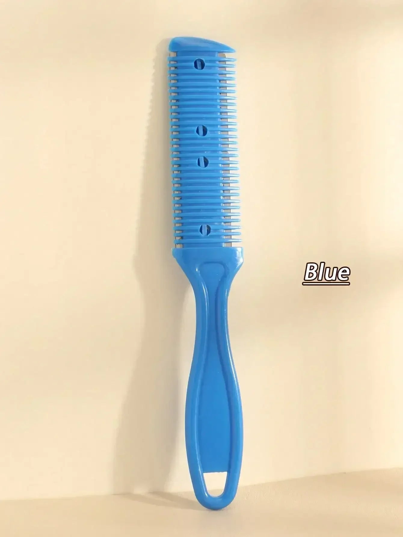 Double-Sided Double Blade Barber Comb, 1pc Thinning Razor Comb, Thinning Comb, Slim Hair Trimming Comb, With Thin